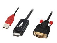 Bild von LINDY Kabel HDMI an VGA aktiv 3m. Stecker / Stecker