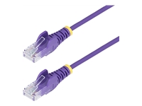 STARTECH 5m Purple Slim CAT6 Cable
