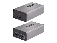 Bild von STARTECH.COM 2-Port USB 3.0 Extender Über OM3 MM Glasfaser - LC/LC - 2x 5Gbit/s USB-A Hub - USB Verlängerungs Kabel 350m