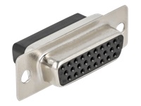 Bild von DELOCK D-Sub HD 26 Pin Crimp Buchse Metall 2 Stück