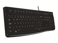 LOGITECH K120 Corded Keyboard Black USB (DE)