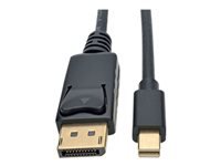 Bild von EATON TRIPPLITE Mini DisplayPort to DisplayPort Adapter Cable M/M 4K 60Hz Black 10ft. 3,1m