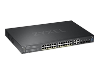 Bild von ZYXEL GS2220-28HP EU region 24-port GbE L2 PoE Switch with GbE Uplink 1 year NCC Pro pack license bundled