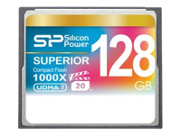 Bild von SILICON POWER 128GB 1000x CF R/W: up to 150/90 MB/s ATA interface VPG -20 PIO mode 6 UDMA 7 ECC function Retail pack