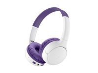 BELKIN SoundForm Mini 2 Kids Wireless On-Ear Headphones Purple