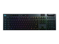 Bild von LOGITECH G915 LIGHTSPEED Wireless RGB Mechanical Gaming Keyboard – GL Clicky - CARBON - DEU - CENTRAL