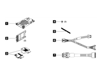 Bild von LENOVO ISG ThinkSystem SR630 V3 7mm RAID B540p-2HS SATA/NVMe Enablement Kit