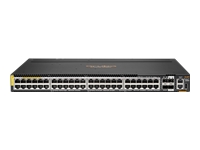 HPE Aruba 6300M Switch 48 Port Smart Rate 1/2.5/5G Class 8 PoE and 2 Port 50G and 2 Port 25G Layer 3 Stackable 1U One Touch