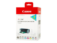 Bild von CANON CLI-42 8inks Tinte schwarz und farbig Standardkapazität Multipack full 8 inks