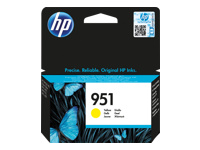 Bild von HP 951 Original Tinte gelb Standardkapazität 700 Seiten 1er-Pack Officejet