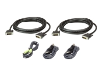 Bild von ATEN 2L-7D03UDX5 USB DVI-D Dual Link Secure KVM Kabel Set