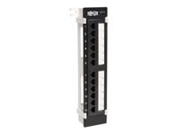 Bild von EATON TRIPPLITE 12-Port Cat6/Cat5 Wall-Mount Vertical 110 Patch Panel TAA