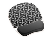 FELLOWES Tapis de souria repose poignet gel - chevron