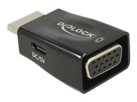Bild von DELOCK Adapter HDMI-A Stecker > VGA Buchse