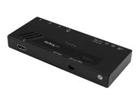 Bild von STARTECH.COM 4-Port HDMI Automatic Video Switch - 4K 2x1 HDMI Switch with Fast Switching Auto-Sensing and Serial Control
