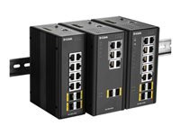 Bild von D-LINK DIS-300G-8PSW 8 Port L2 Managed Industrie Switch with 6 x 10/100/1000BaseTX ports 4 PoE & 2 x 100/1000BaseSFP ports