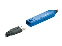 Bild von LINDY USB 3.0 Aktiv-Verlaengerung Pro 8m. USB 3.0 Super Speed