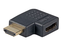 Bild von EFB HDMI Adapter Typ A Buchse/Stecker rechts gewinkelt vergossen vergoldete Kontakte