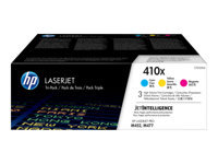 Bild von HP 410X Original LaserJet Toner Cyan/Magenta/Gelb High Yield (3-pack)