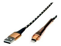 Bild von ROLINE GOLD USB 2.0 Sync- & Ladekabel 1m