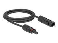 Bild von DELOCK DL4 Solar Kabel 6mm Stecker zu Buchse 2m schwarz