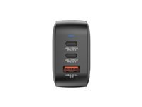VERBATIM MINI GAN CHARGER 70W 3 PORT US/EU/UK ADP WCF (P)