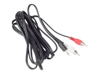 SMART Cable 3.5 mm Stereo Phone to Dual RCA Projection Audio System