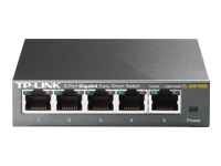 TP-LINK TLSG105E 5-PORT GIGABIT VERKKOKYTKIN - Kytkimet - 6935364022037 - 1