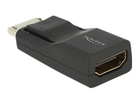Bild von DELOCK Adapter Displayport 1.2 Stecker > HDMI Buchse 4K Passiv schwarz