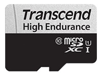 Bild von TRANSCEND 64GB microSD w/ adapter U1 High Endurance