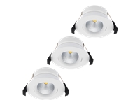 SHELLY Hilux DS8 White 3-Pack WiFi Bluetooth 8W 2200-6000K CRI95 Downlight