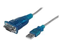 Bild von STARTECH.COM USB auf Seriell Adapterkabel - USB 2.0 zu RS232 / DB9 Schnittstellen Konverter - Stecker / Stecker