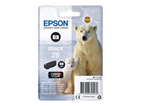 EPSON 26 INK CARTRIDGE PHOTO BLACK - Musteet, paperit ja väripatruunat - 8715946625560 - 1