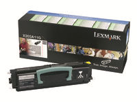 Bild von LEXMARK X203N,  X204N Toner schwarz Standardkapazität 2.500 Seiten 1er-Pack Rückgabe