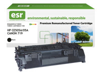 Bild von ESR Toner cartridge compatible with HP CE505A black remanufactured 2.300 pages