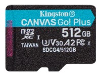 KINGSTON 512GB microSDXC Canvas w/o ADP