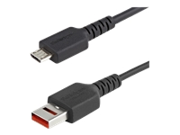 Bild von STARTECH.COM 1m USB-Datenblocker Kabel - USB-A auf Micro-B Sicheres Ladekabel - keine Datenübertragung  - für Handy/Tablet