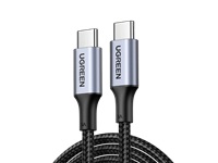 Bild von UGREEN US316 USB-C auf USB-C 100W Kabel Fast Charging PD 3.0 QC 4.0/4.0+ 5A max. 1m schwarz