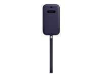 Bild von APPLE iPhone 12 mini Leather Sleeve with MagSafe - Deep Violet