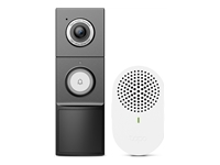 Bild von TP-LINK Tapo D235 Video-Türklingelkamera 2K 5MP 180 Grad vollfarbige Nachtsicht IP66 mit Batterie oder verkabelt