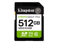 KINGSTON 512GB SDXC Canvas Select Plus