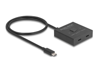 Bild von DELOCK USB 10 Gbps USB Type-C Switch 2 auf 1 bidirektional 8K