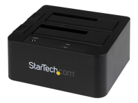 Bild von STARTECH.COM 2-fach USB 3.0/eSATA Festplatten Dockingstation mit UASP für 6,35/8,89cm 2,5/3,5zoll SSD/HDD