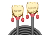 Bild von LINDY 15m DVI-D Dual Link Kabel Gold Line Digital Dual Link Stecker 24+1