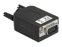 Bild von DELOCK Adapter VGA 15 Pin Stecker zu Terminalblock 10 Pin mit Gehäuse