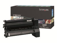 Bild von LEXMARK C782, X782e Toner schwarz Standardkapazität 10.000 Seiten 1er-Pack Rückgabe