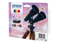 EPSON MULTIPACK 4-COLOURS 502 - Musteet, paperit ja väripatruunat - 8715946653150 - 1