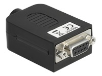 Bild von DELOCK Adapter Sub-D 9 Pin Buchse zu Terminalblock 10 Pin mit Gehäuse