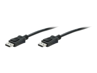 Bild von TECHLY DisplayPort 1.2 Anschlusskabel schwarz Audio/Video 5m schwarz  DisplayPort 20pol. Stecker auf DisplayPort 20pol. Stecker