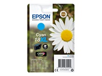 EPSON 18XL INK CARTRIDGE CYAN - Musteet, paperit ja väripatruunat - 8715946625225 - 1